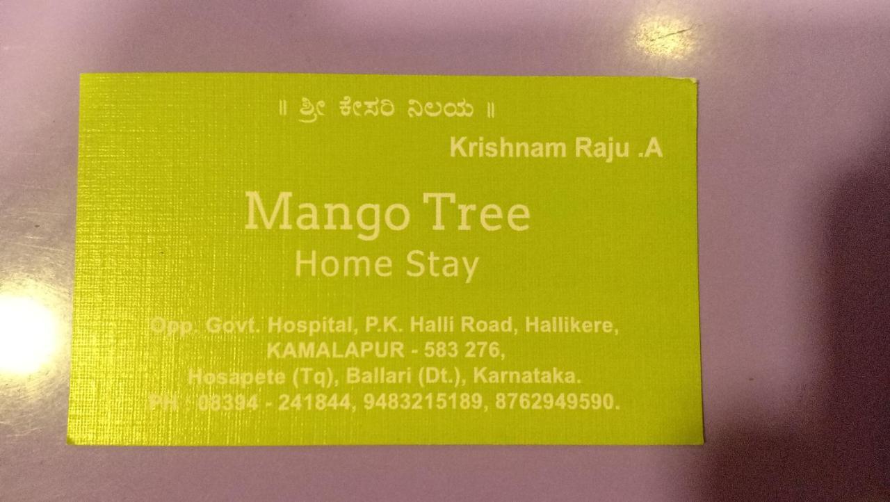 Mango Tree Homestay Hampi Ngoại thất bức ảnh